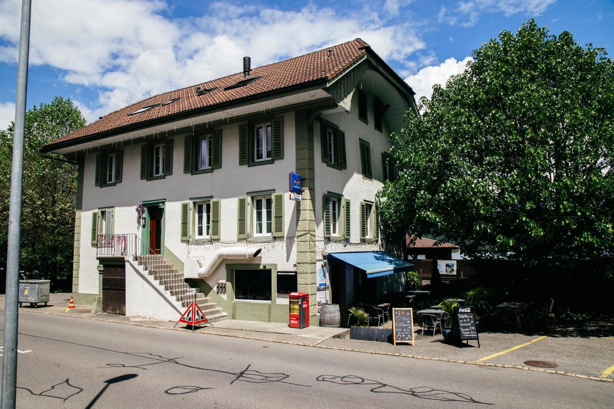 Appartement Au Bord Du Lac à Därligen Extérieur photo